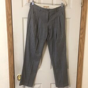 MICHAEL KORS Virgin Wool Straight Leg Pants Size US 2